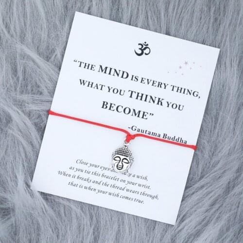 Buddha Wish Bracelet Yoga Meditation Buddha Prayer Buddha Religious Bracelet Yoga Buddha Friendship Bracelet Best Friend Gift