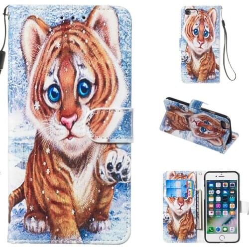 PU Leather Case For iPhone X 6 6s 7 8 Plus XS 5S SE Multi Card Holders Phone Cases For iPhone XS Max XR 10 pattern Cover 04