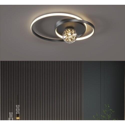 Double ring LED Ceiling lamp for Bedroom kitchen Living room Dining room Fashion Ceiling lighting Indoor home lamp Aisle lights