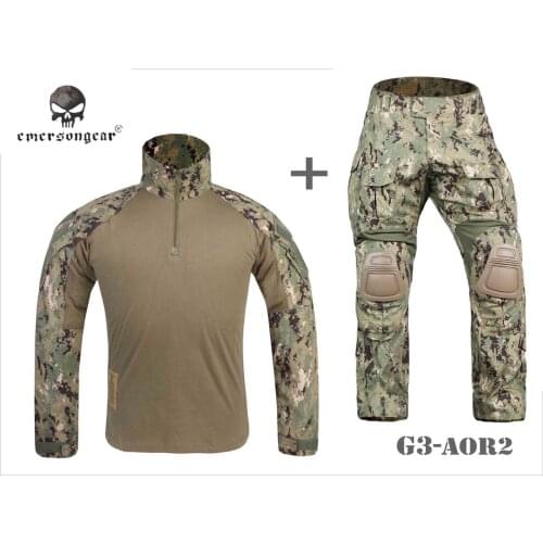 EMERSON Gen3 Tactical Shirt & Pants Combat Airsoft bdu Uniform AOR2 EM8596 EM7049