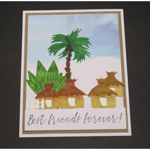 Savage tribe cutting mold mold embossing card scrapbooking card album decoration metal crafts