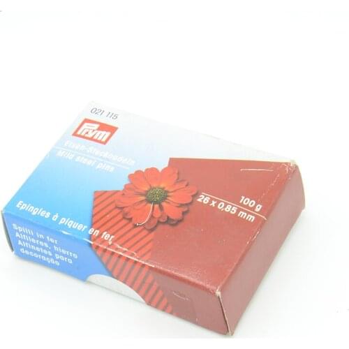 Germany Prym, carton, steel, pin, 100g, Mild Steel Pins, sewing supplies