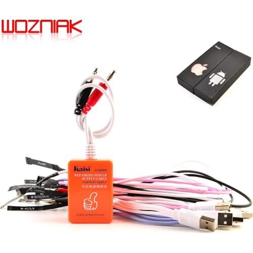 KAISI K-9088 Mobile Phone Repairing Power Supply Cable For iPhone 6-12Pro Max Android phone Quickly Detect Battery Failure