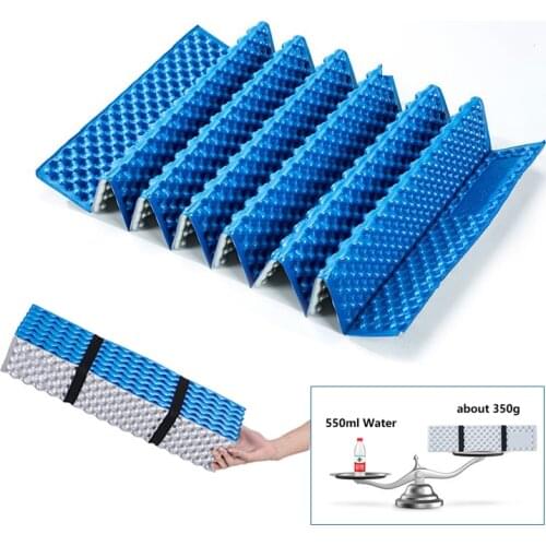 Foam Camping Mat Ultralight Egg Nest Foam Sleeping Pad Folding Beach Tent Picnic Tourist Mat Supplies Outdoor Camping Mattress