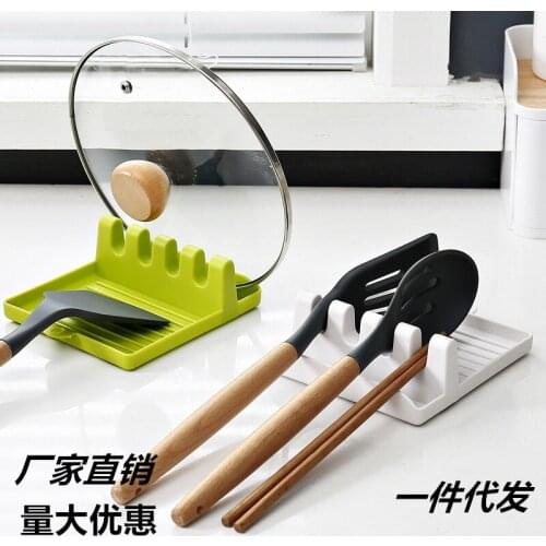 Kitchen spatula holder multifunctional spoon household spoon chopsticks rack pot cover rack restaurant storage rack holder