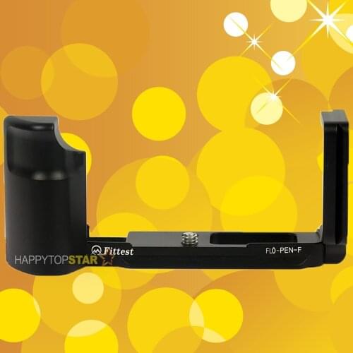 L Vertical Quick Release Plate Camera Holder Bracket Hand Mount Grip For Olympus PEN-F Arca Swiss RRS kirk Wimberley Markins