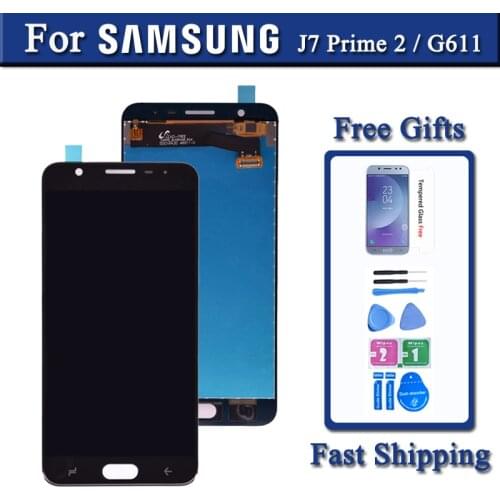Original For Samsung Galaxy J7 Prime 2 2018 G611 LCD Display Digitizer Touch Screen Assembly Replacement part for G611 G611FF/DS