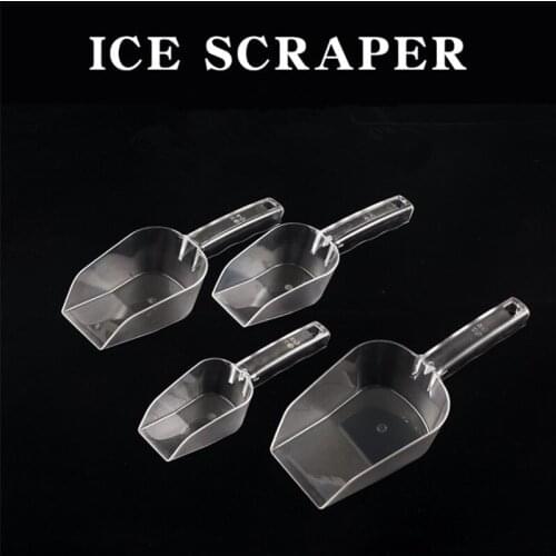 4 Sizes Plastic Shovel Sweet Favor Candy Bar Ice Cream Buffet Spoons Wedding Party Set Home Ice Shovel Kitchen Scoop
