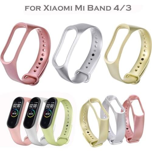 Fashion Silicone For Xiaomi Watch Band Colorful Band Replacement Adjustable Watchbands For Xiaomi Mi Band 4/3 Strap Wristband