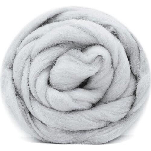 10g Roving Wool 19 Microns Superfine Merino Wool Needle Felting Wool Can Touch Skin Wool Roving for Needle Felting Kit (02)