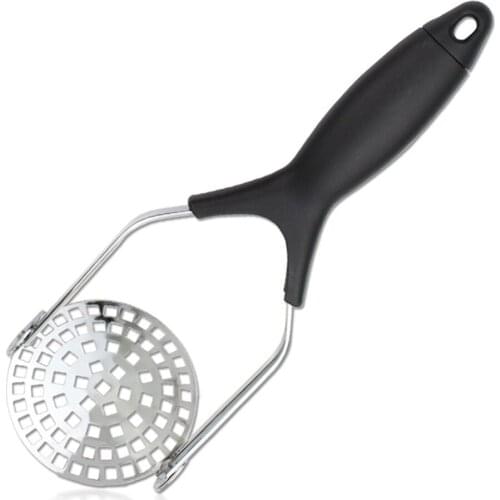 Folding Pusher Potato Masher Multifunctional Fruit Vegetable Mash Tools Press Crusher Kitchen Manual Tools Stainless Steel