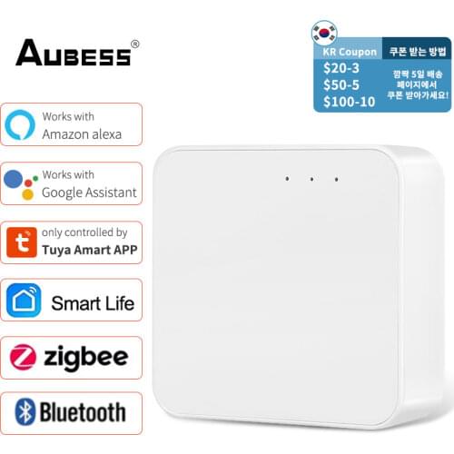 Tuya Intelligent Multimode Gateway Zigbee3.0 Bluetooth WiFi Mesh Gateway Smart Home Control For Tuya Alexa Google Home SmartHub