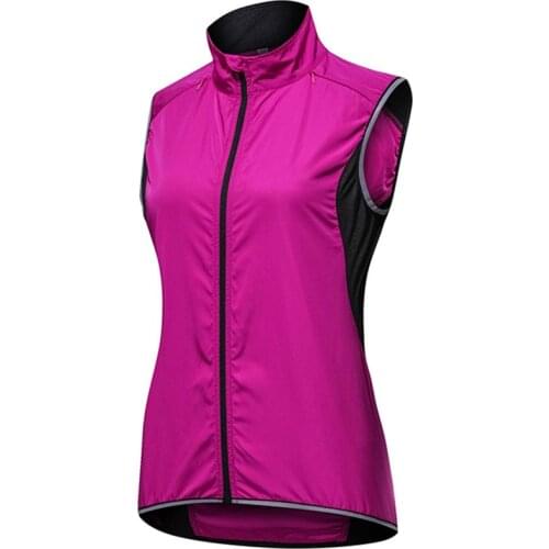 Spring Woman Sleeveless Bicycle Sport Wear Breathable Quick Dry Anti-sweat Light Windbreaker Female Clothing Cycling Jersey