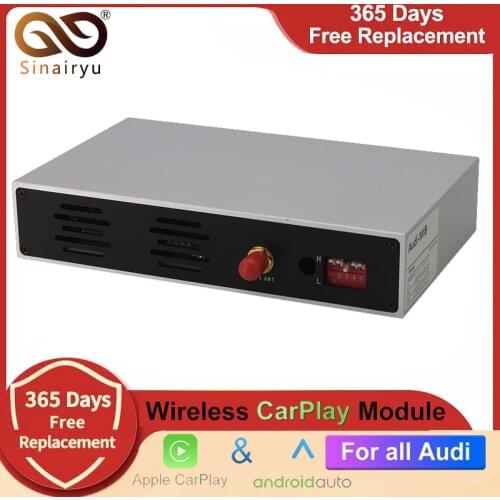 2020 IOS Car Apple Airplay Android Auto Wireless CarPlay Box For Audi A3 A4 A5 A6 Q3 Q5 Q7 Original Screen Upgrade MMI System