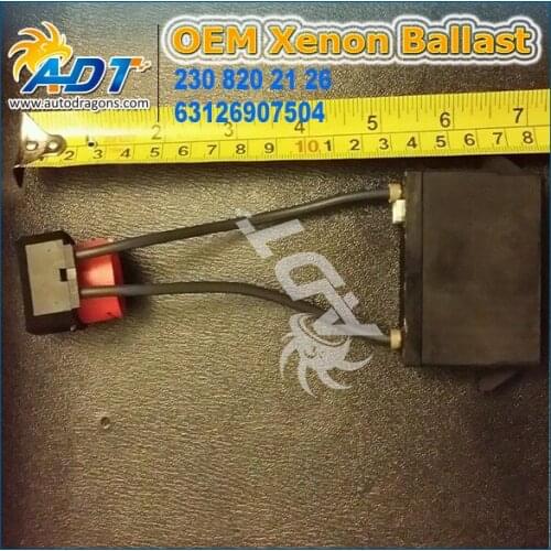 230 820 21 26 OEM Xenon HID Headlight 12V35W Ballast Computer Control For BMW E46 330Ci Convertible