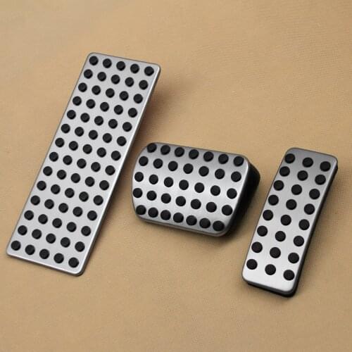 3Pcs Non-Slip No Drill Foot Rest Gas Brake Pedals For Mercedes M GLE GL GLS A B GLA CLA Class Rubber Accelerator