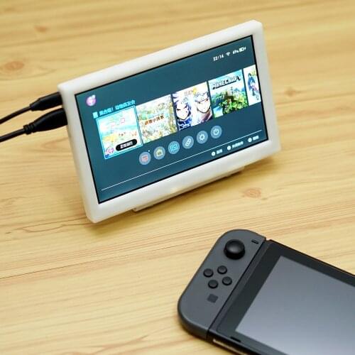 7-inch 1024*600 Portable Extended Computer Monitor Secondary Screen Mini Gaming Temperature Screen Built-in speaker