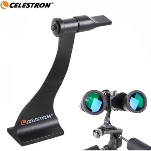 Celestron Binocular Tripod Adapter Binocular Mount 1/4 Inch Threading Mount Aluminium Tripod Adapter