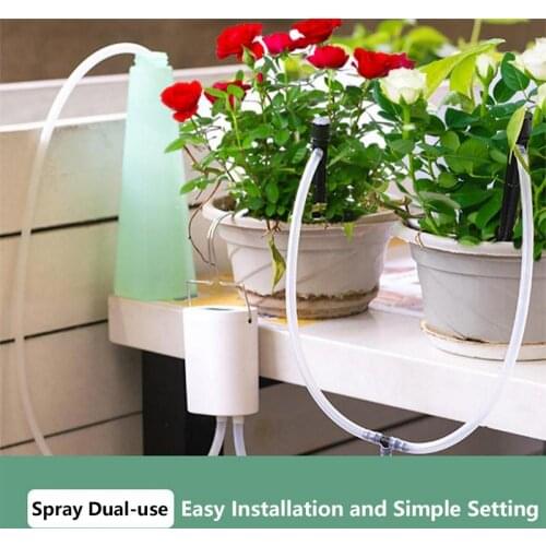 Automatic Micro Home Drip Irrigation Watering Kits System Sprinkler with Smart Controller for Garden Bonsai Indoor Use Wholesale