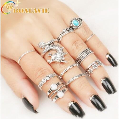 Панк-кольца BONLAVIE China At AliExpress