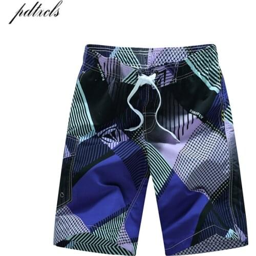 Summer Quick-drying Board Shorts Trunks Mens Beach Shorts Fashion Printed Beach Shorts Bermuda MasculinaDe Marca Homme Short
