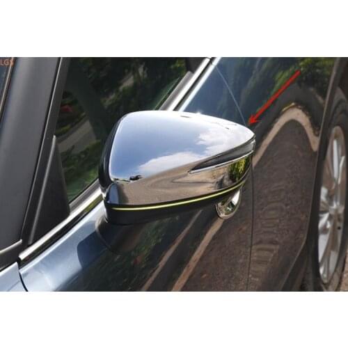 For Mazda CX-4 2016-2019 High-quality ABS Chrome rearview mirror decoration cover anti-rub protection car accessories