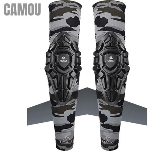 2020 New Ice Fabric Breathable UV Protection Motorcycle Elbow Pads Arm Sleeves Motorbike Elbow Pad MTB MX Sport Cycling Outdoor