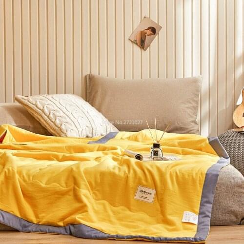 Pure Color Summer Quilt, Summer Air Conditioning Quilt, Cool Summer Quilt, Washable Thin Quilt