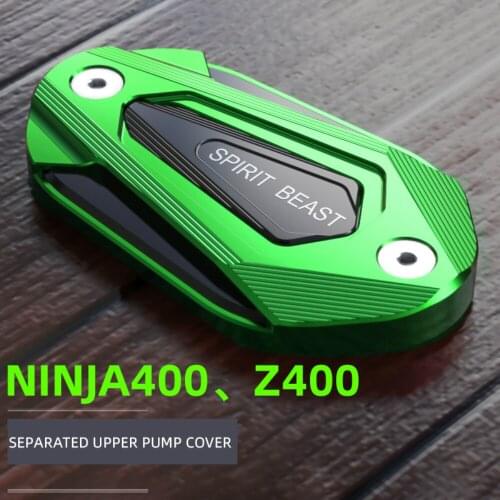 Motocycle Spirit Beast Upper Pump Cover Front Disc Brake Oil Pot Protect Cover for Kawasaki NINJA 400 Z400