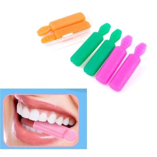 2pcs/box Teeth Aligner Chewies Retainer Seater Orthodontic Dental Silicone Stick 5 Colors Option