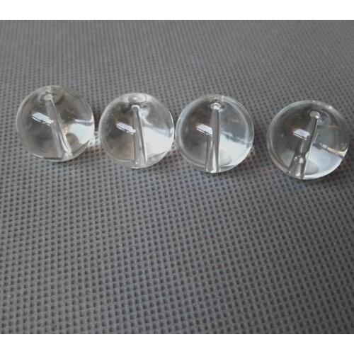 50 pieces/lot New Arrival 30mm Round Crystal Glass Loose Transparent Beads free Shipping Wholesale 30mm glass beads