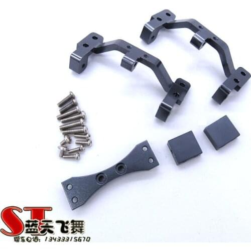 WPL C14 C24 Model RC Car Accessories Truck Kit Parts metal rod seat bridge upper rudder frame