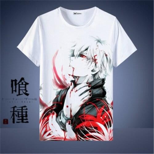 Anime Tokyo Ghoul T-Shirt Clothing Unisex Adults Childs Casual fashion T Shirt Short Sleeve Tops tshirt
