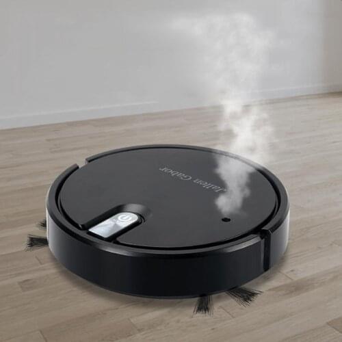 5-in-1 Wireless Auto Robotic Vacuums with LED Atmosphere Lights Super Quiet Vacuuming Mopping Humidifying for Home Use Wholesale