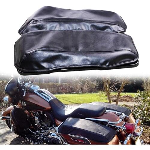For Harley Touring 1993-2013 1994 1995 1996 1997 FLT FLHT FLHTCU FLHRC Electra Street Glide Road King Hard Saddlebags Lid Covers