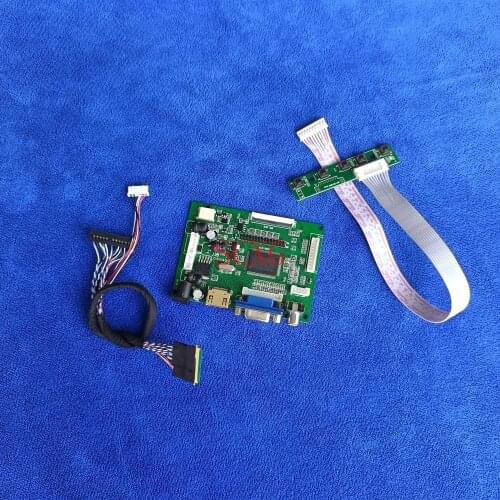 LVDS 40 Pin LCD monitor controller drive board 60Hz WLED panel VGA AV HDMI-compatible Fit LTN116AT01/LTN116AT04 1366*768 DIY Kit