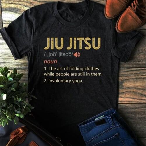 Jiu Jitsu Definition Tshirt BJJ Tee Shirt Brazilian JiuJitsu Fight T-shirt