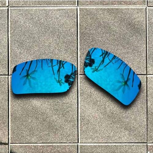 Ice Blue Polarized Sunglasses Replacement Lens for-Oakley Gibston Frame 100% UV Protection Good Fitness