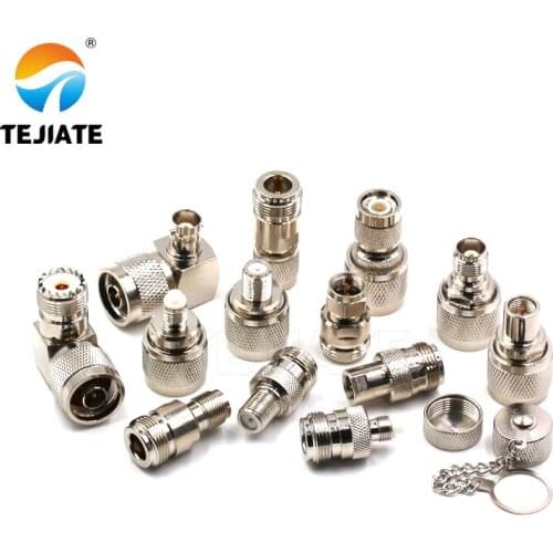 1PCS RF Coaxial N-type Adapter N to FME/TNC/F/UHF Male/female Header British System Connector All Copper Green Product