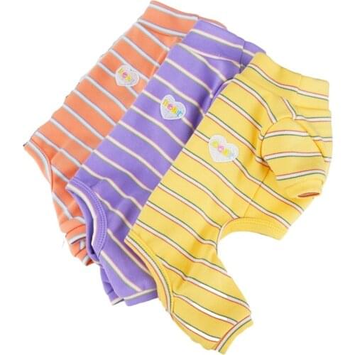 Dog Jumpsuit Pajamas Spring Autumn Summer Dog Pets Clothing Overalls Pyjama Puppy Small Dog Costume Pet Clothes Outfit Garment