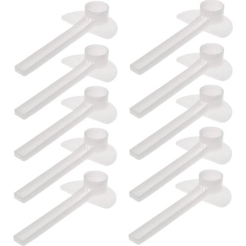 10pcs Bee Feeder Water Drink Feeding Beekeeping Apiculture Tool Beehive Plastic 667B