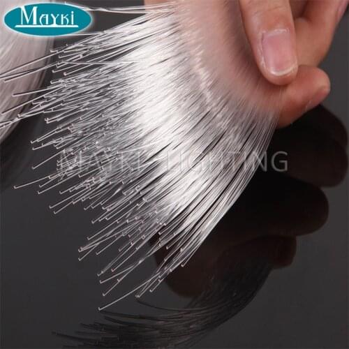 Maykit 250m/Roll 2.5mm Plastic Fiber Optical Cable Starry Sky Ceiling Lighting Starryfield Decoration Bright Romantic Wall Floor