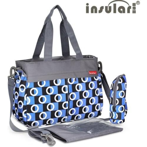 Multifunction Baby Carriage Bag Diapers Bags Mother Nappy Bag Handbag Fashion