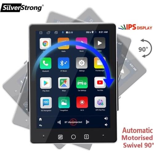 9.5"inch Auto-Rotary 2 Din Android 10 Car radio Multimedia Video Player Universal auto Stereo For Volkswagen Nissan Hyundai Kia