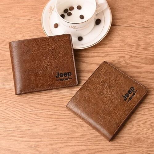 New Mens Short Wallet Casual Multifunction Card Holder Mens PU Leather Money Bags Fashion Fold Coin Purses Brand Design Wallets