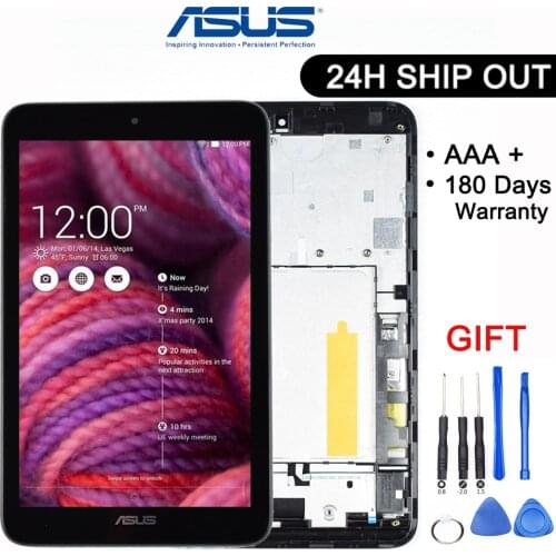 New LCD Display Panel Screen Monitor Touch Screen Digitizer Sensor Glass with frame For ASUS VivoTab Note 8 M80TA M80T