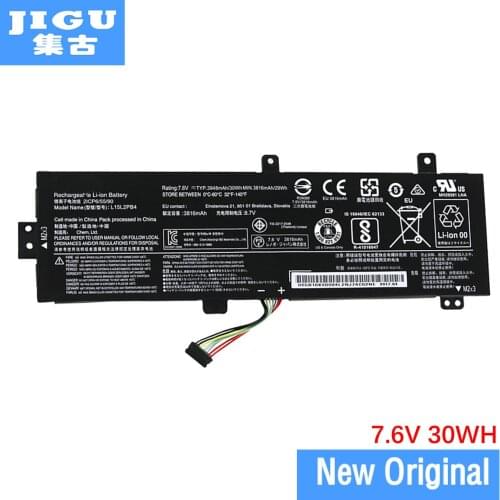 JIGU Original Laptop Battery For Lenovo 5B10K90787 L15C2PB5 For IdeaPad 310-15ABR 310-15IAP(80TT0026RA) 310-15ISK(80SM00CWMH)