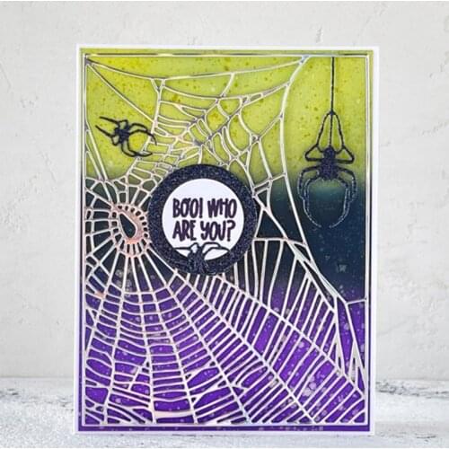 Panalisacraft Halloween spider web Metal Cutting Dies Stencils for DIY Scrapbooking/album Decorative Embossing DIY Paper Cards
