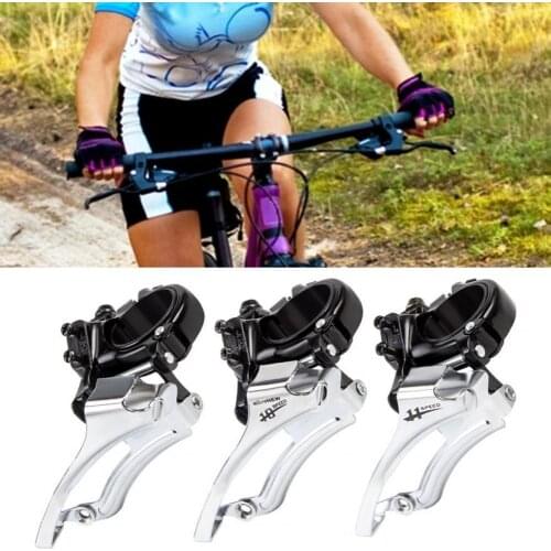 7/8/9/10/11-speed Front Derailleur Two-way Pull-Arm Precise Adjustment High Compatibility Superior Bike Front Gear Shifter for M