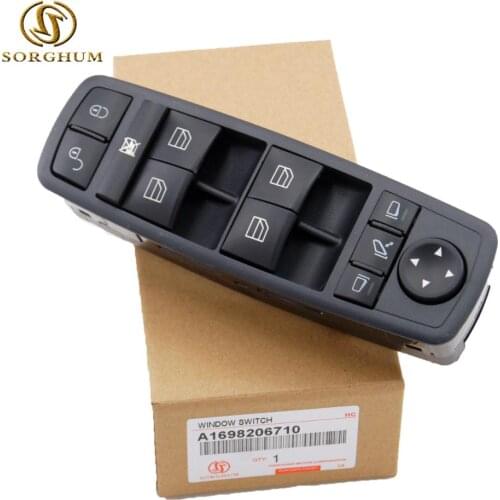 High Quality Electric Power Window Master Switch For Mercedes Benz B-Klasse W245 W169 A-Klasse A1698206710 A1698206710